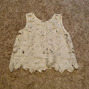 Women’s floral crop top